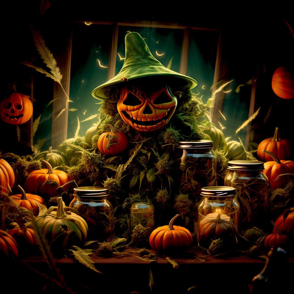 Halloween Expert Cannabis Seed Sale Banner